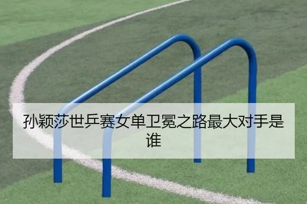 孙颖莎世乒赛女单卫冕之路最大对手是谁